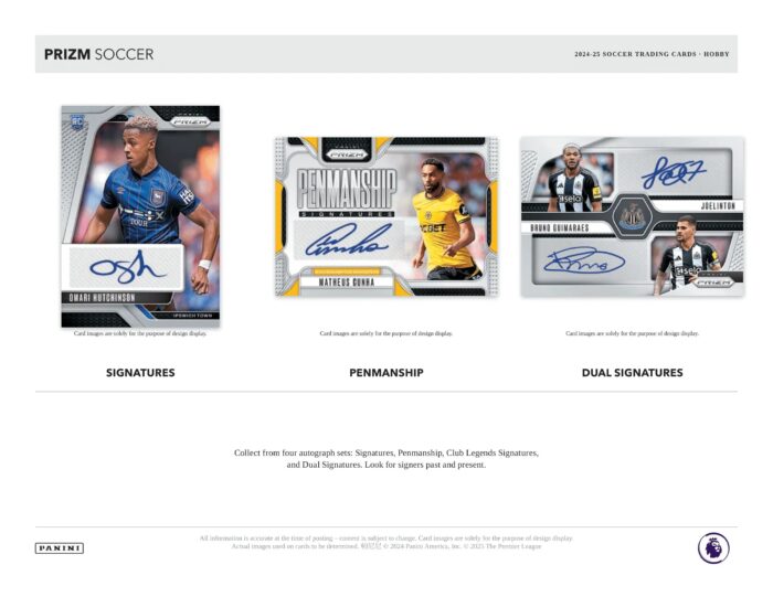 Panini Prizm Premier League Football (Soccer) 2024/25 - Hobby Box