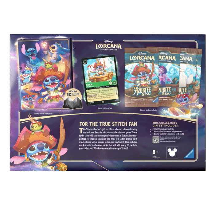 Disney Lorcana: Azurite Sea Stitch Collector’s Gift Set
