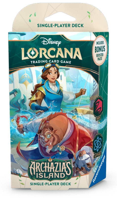 Disney Lorcana: Archazia's Island Starter Deck - Ruby & Sapphire