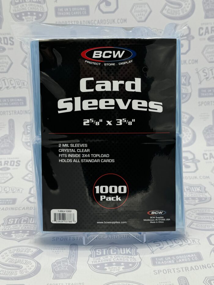 BCW Standard Card Sleeves - 1000 Pack