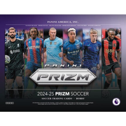 2024-25 Panini Prizm English Premier League Soccer Hobby 12-Box Case
