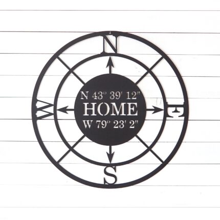 GPS Coordinates Sign | Latitude Longitude Signs | Personalized Wedding Gift | Housewarming Gift | Realtor Closing Gift | New Home Gift